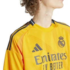Football And Rugby Clothing*adidas Real Madrid Away Shirt 2024 2025 Adults in Orange