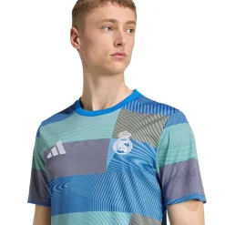 Football And Rugby Clothing*adidas Real Madrid Pre Match Shirt 2025 2026 Adults in Blue