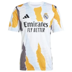 Football And Rugby Clothing*adidas Real Madrid Pre Match Shirt 2024 2025 Adults in White