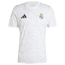 Football And Rugby Clothing*adidas Real Madrid Pre Match Shirt 2024 2025 Adults in White