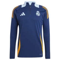 Fitness And Gymwear*adidas Real Madrid Training Drill Top 2024 2025 Adults in Blue