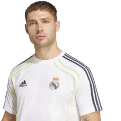 Football And Rugby Clothing*adidas Real Madrid Ubackpack T-Shirt Adults in White