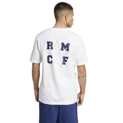 Football And Rugby Clothing*adidas Real Madrid Vrct Tee in White