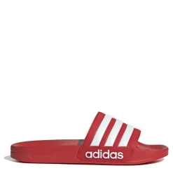 Beach Shoes*adidas Shower Slides Unisex in Red