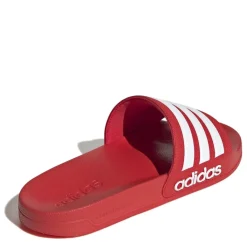 Beach Shoes*adidas Shower Slides Unisex in Red