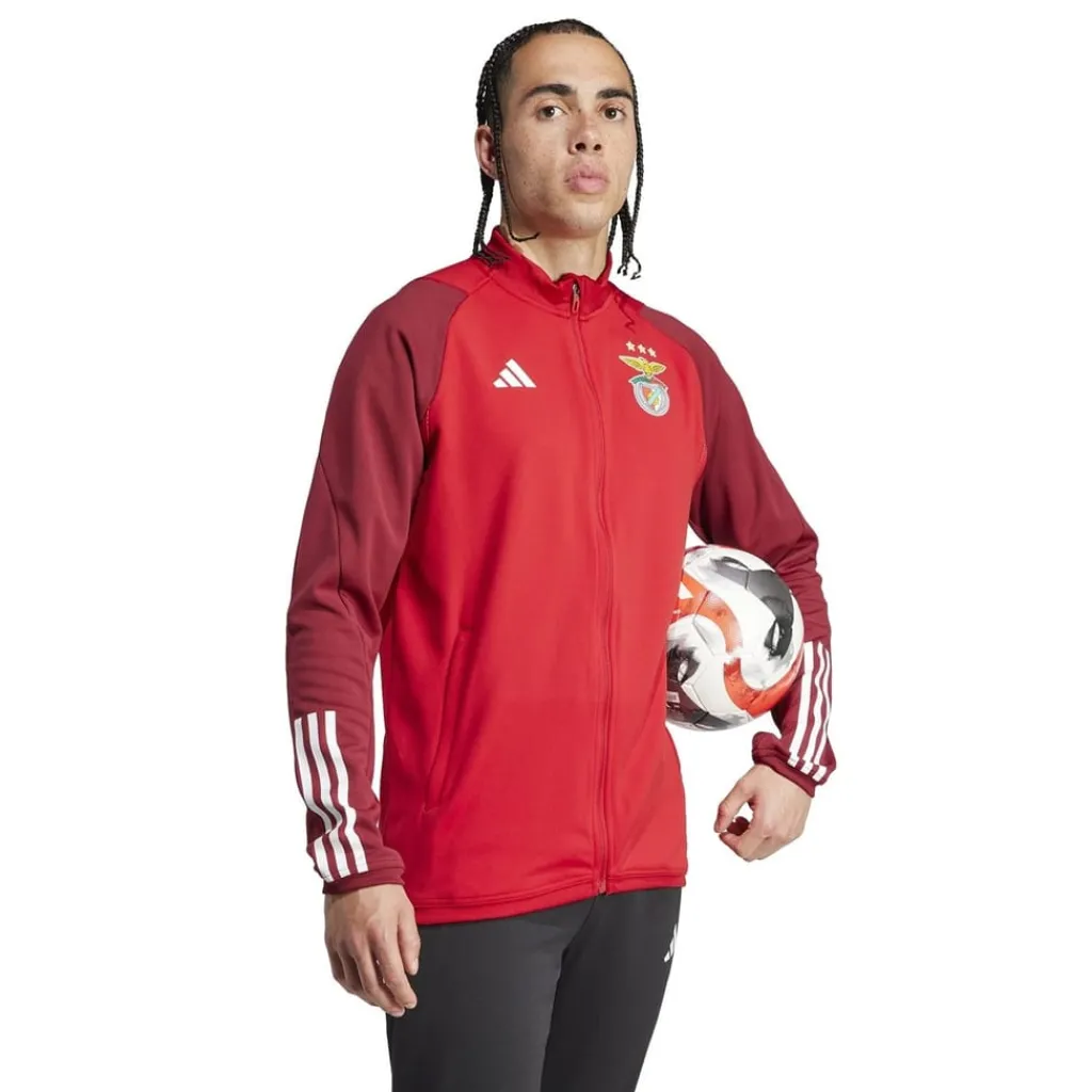Fitness And Gym Tops*adidas Slb C Tr Jacket in Red