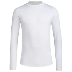Fitness And Gym Tops*adidas Techfit Cold.rdy Long Sleeve Long Sleeve Top in White