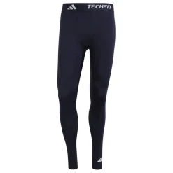 Fitness And Gym Pants*adidas Techfit Compression Training Long Tights in Blue
