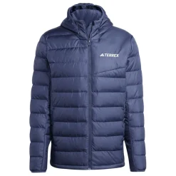 Coats And Jackets*adidas Terrex Multi Light Down Hooded Jacket in Navy