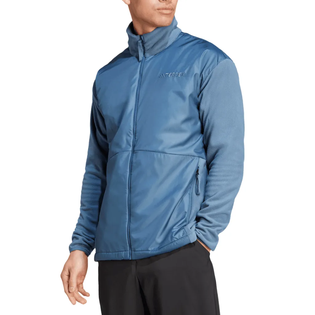Coats And Jackets*adidas Terrex Multi Wind Fleece Jacket in Blue