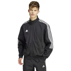 Tracksuits*adidas Tiro Material Mix Track Jacket in Black