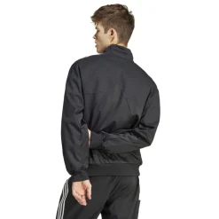 Tracksuits*adidas Tiro Material Mix Track Jacket in Black