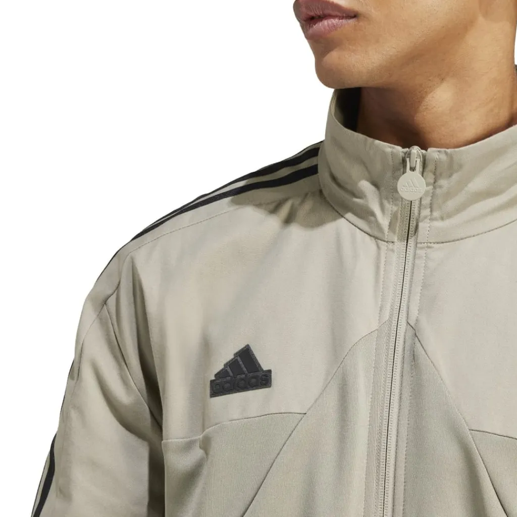 Tracksuits*adidas Tiro Material Mix Track Jacket in Green