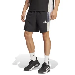 Fitness And Gym Shorts*adidas Train Essentials Seasonal Colorblock Shorts in Black