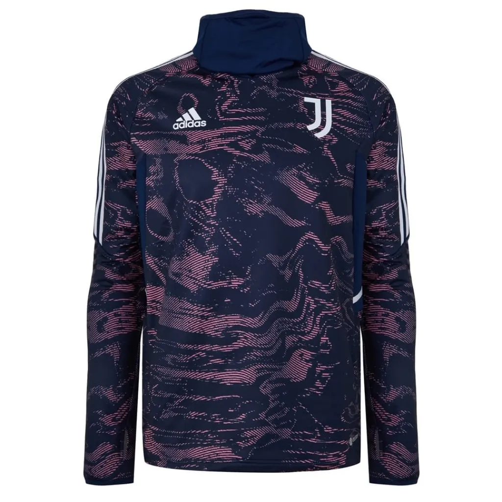 Tracksuits*adidas Turtleneck Athletic Sweatshirt in Pink