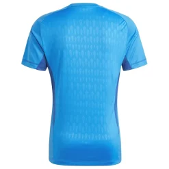 Football And Rugby Clothing*adidas V-Neck Regular Fit Short Sleeve Shirt in Blue