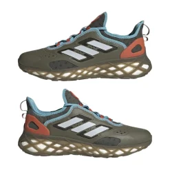 Fitness And Gym Footwear|Running Shoes*adidas Web BOOST Running Shoes in olive