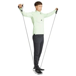 Tracksuits*adidas Workout Quarter-Zip Top in Green