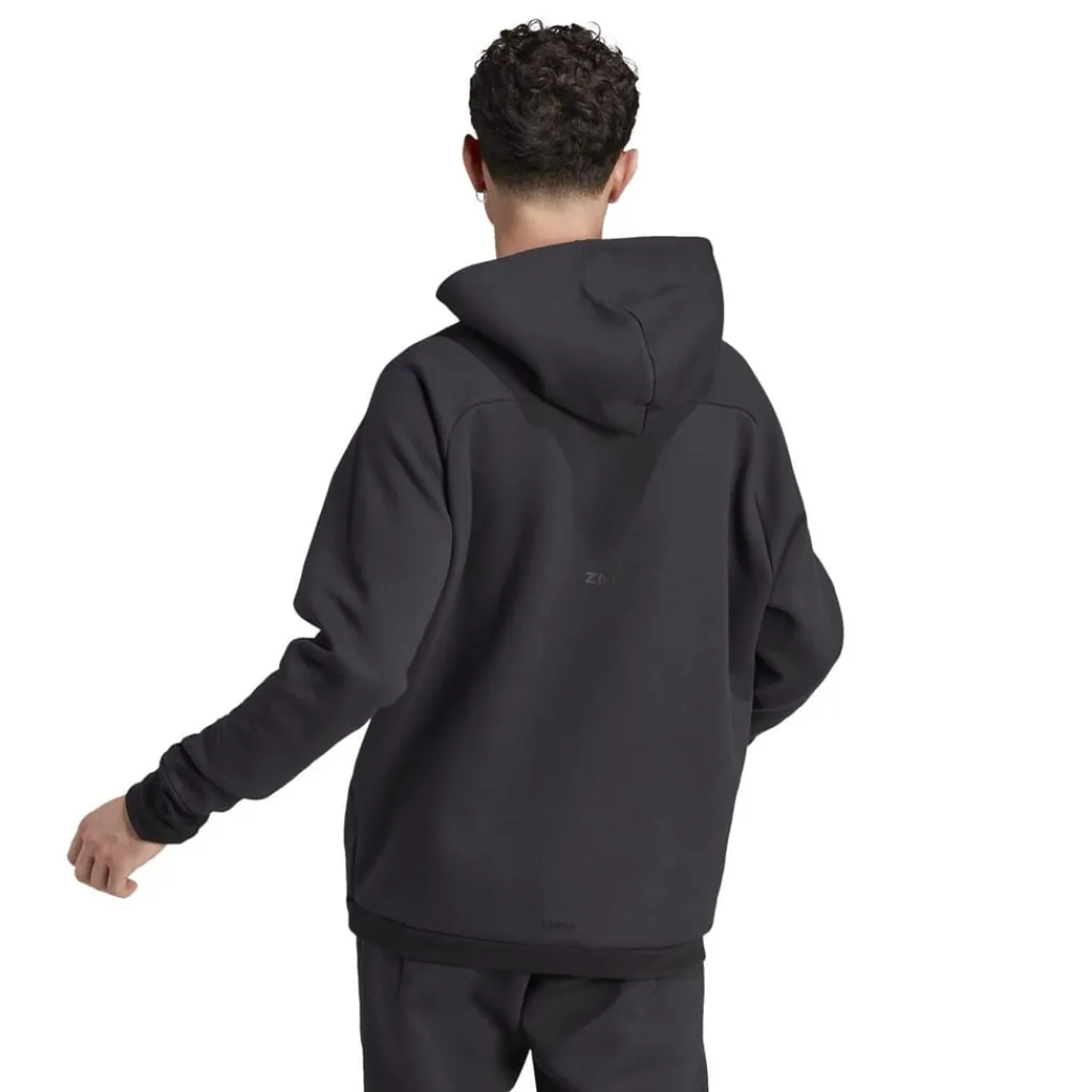 Hoodies*adidas Z.N.E. Hooded Relaxed Fit Sweatshirt in Black