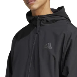Tracksuits*adidas Z.N.E. Woven Full-Zip Hooded Track Top in Black