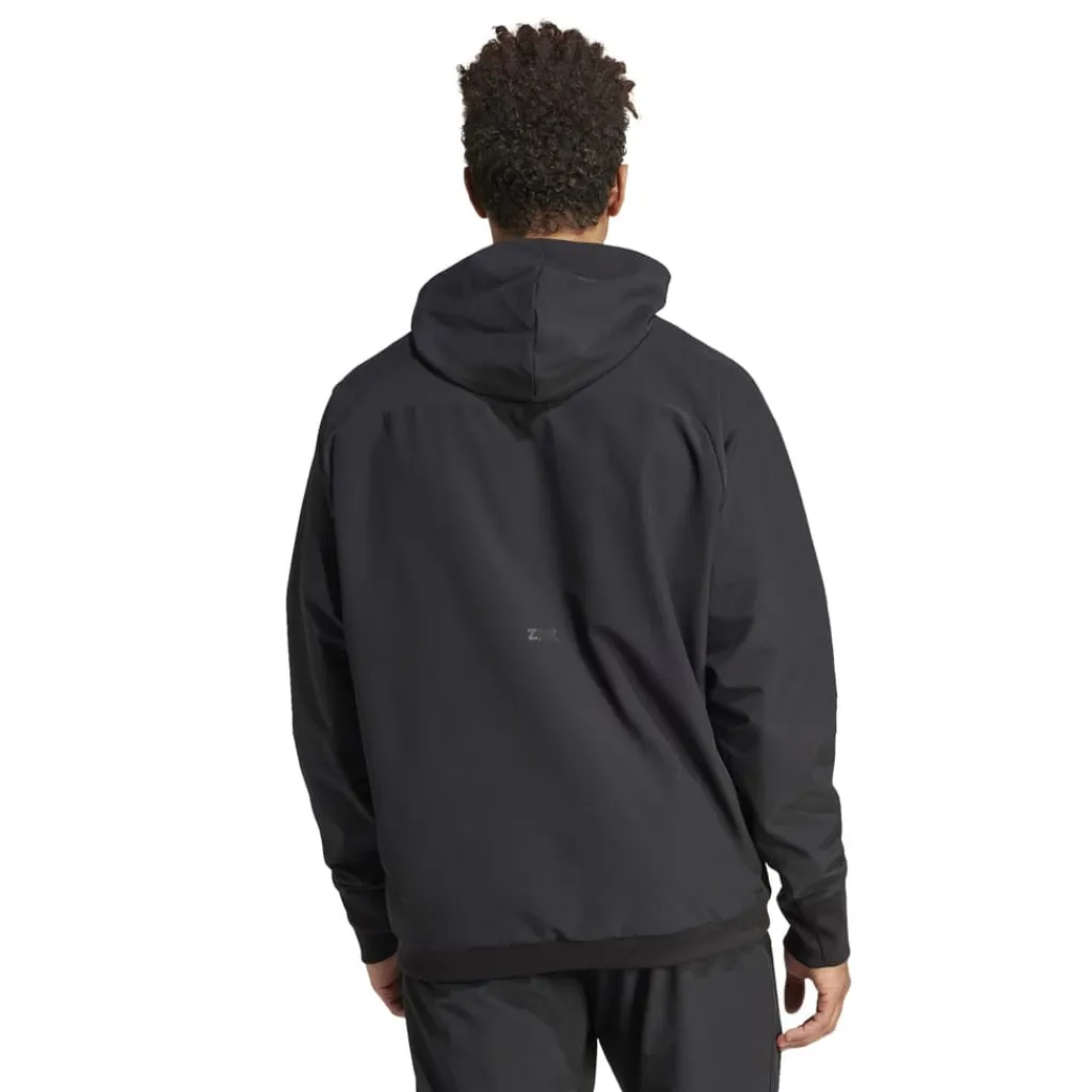 Tracksuits*adidas Z.N.E. Woven Full-Zip Hooded Track Top in Black
