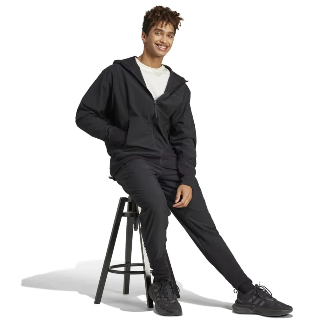 Tracksuits*adidas Z.N.E. Woven Full-Zip Hooded Track Top in Black