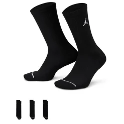 Underwear And Socks*Air Jordan Everyday Crew Socks (3 Pairs) in Black