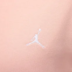 Hoodies*Air Jordan Mens Essential Fleece Pullover Hoodie in Pink
