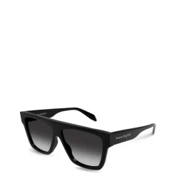 Sunglasses*Alexander McQueen Flat Top Sunglasses in Black