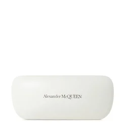 Sunglasses*Alexander McQueen Flat Top Sunglasses in Black