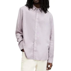 Shirts*AllSaints Laguna Regular Fit Long Sleeve Shirt in Purple