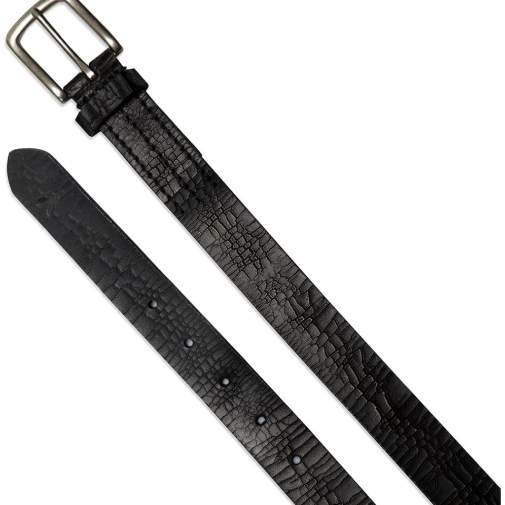 Belts*AllSaints 30mm Crkd Belt in Black