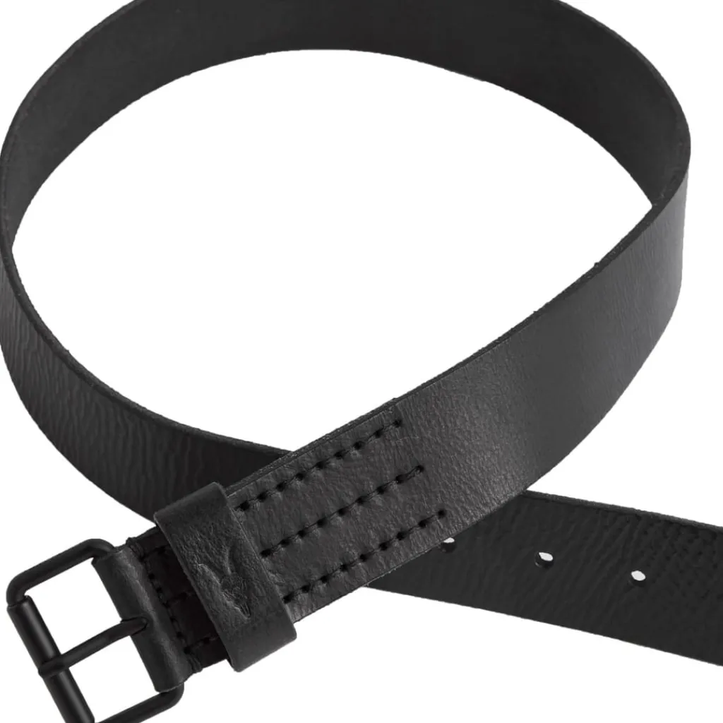 Belts*AllSaints 35mm Flat Strap in Black