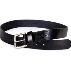 Belts*AllSaints 35mm Op Lg Belt in Black