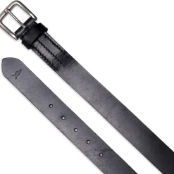 Belts*AllSaints 35mm Op Lg Belt in Black