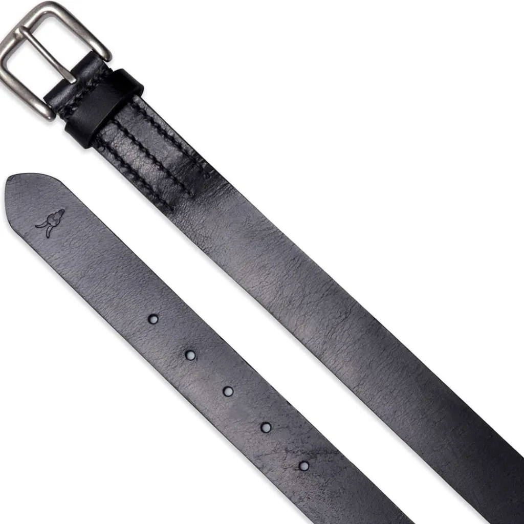 Belts*AllSaints 35mm Op Lg Belt in Black