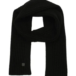 Gloves-Scarves-Umbrellas*AllSaints Waffl Knt Scarf in Black