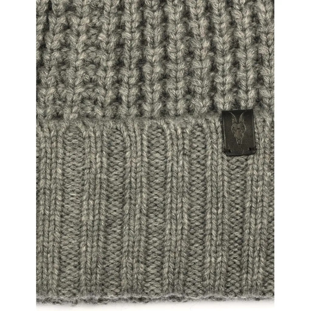 Caps-Hats*AllSaints Wfl Stch Beanie in Grey