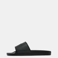 Beach Shoes*Android Homme Carbon Slides in Black