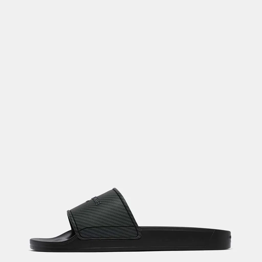 Beach Shoes*Android Homme Carbon Slides in Black