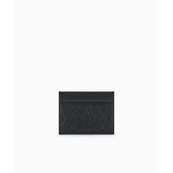 Wallets*Armani Exchange Card Holder in Black