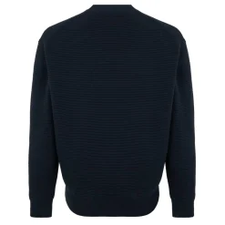 Knitwear*Armani Exchange Crew Neck Regular Fit Pullover in Blue