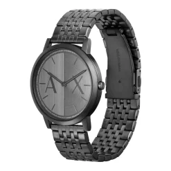 Jewellery-Watches*Armani Exchange Exchange Two Hand Stainless Steel Watch in Black