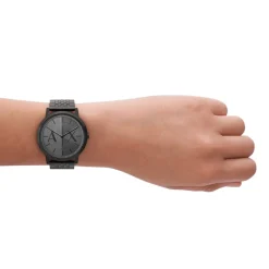 Jewellery-Watches*Armani Exchange Exchange Two Hand Stainless Steel Watch in Black