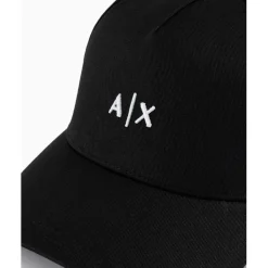 Caps-Hats*Armani Exchange Exchange Baseball Hat in Black