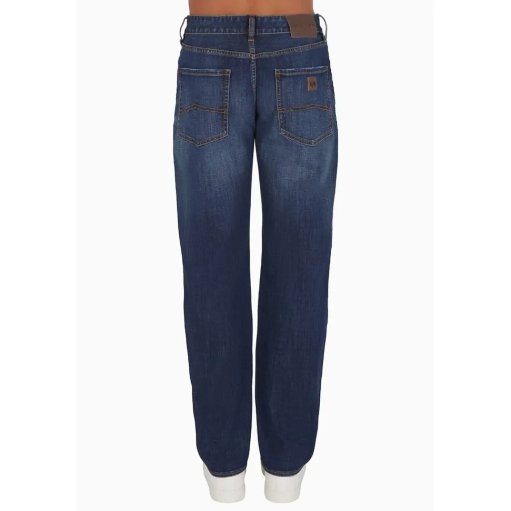 Jeans*Armani Exchange Exchange 5 Pockets Pant in Blue