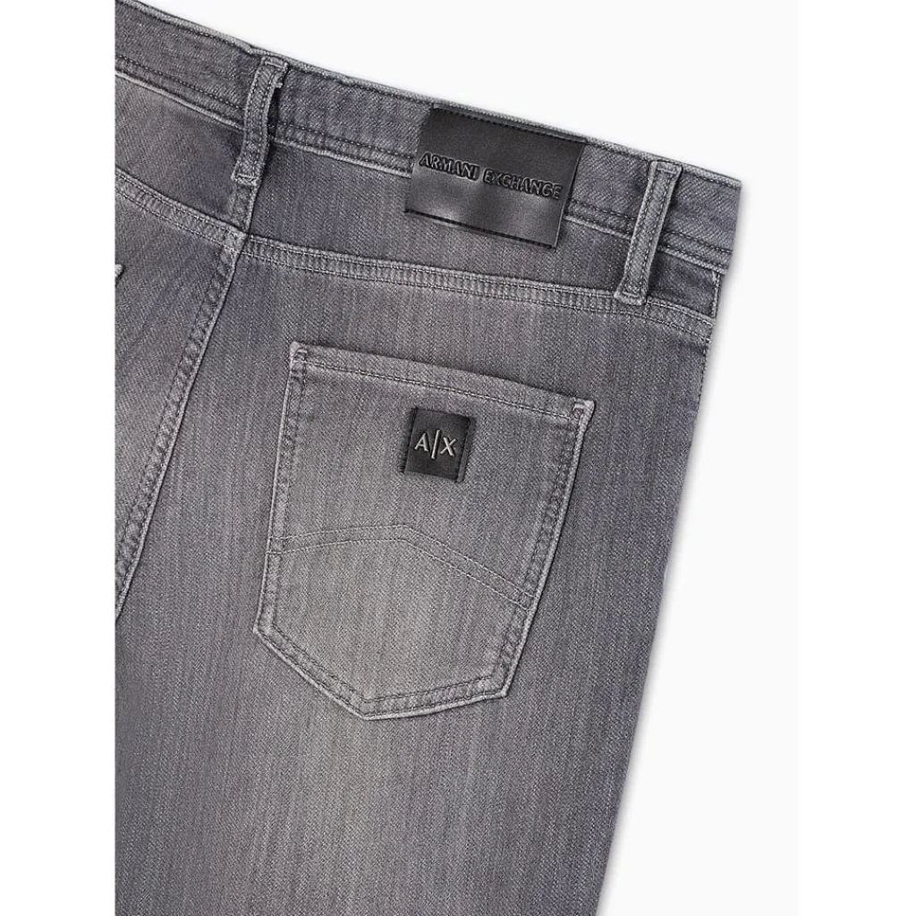 Jeans*Armani Exchange Five Pocket Design Slim Jeans in Blue