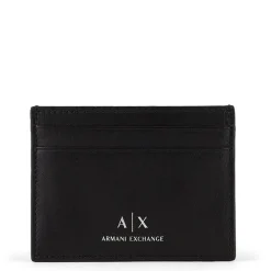 Wallets*Armani Exchange Logo Cardholder in Black