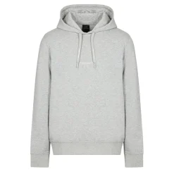 Hoodies*Armani Exchange Logo Hoodie in Grey