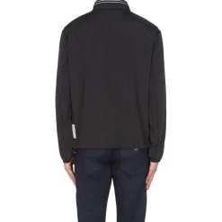 Coats And Jackets*Armani Exchange Mens Exchange Patch Logo Jacket in Black